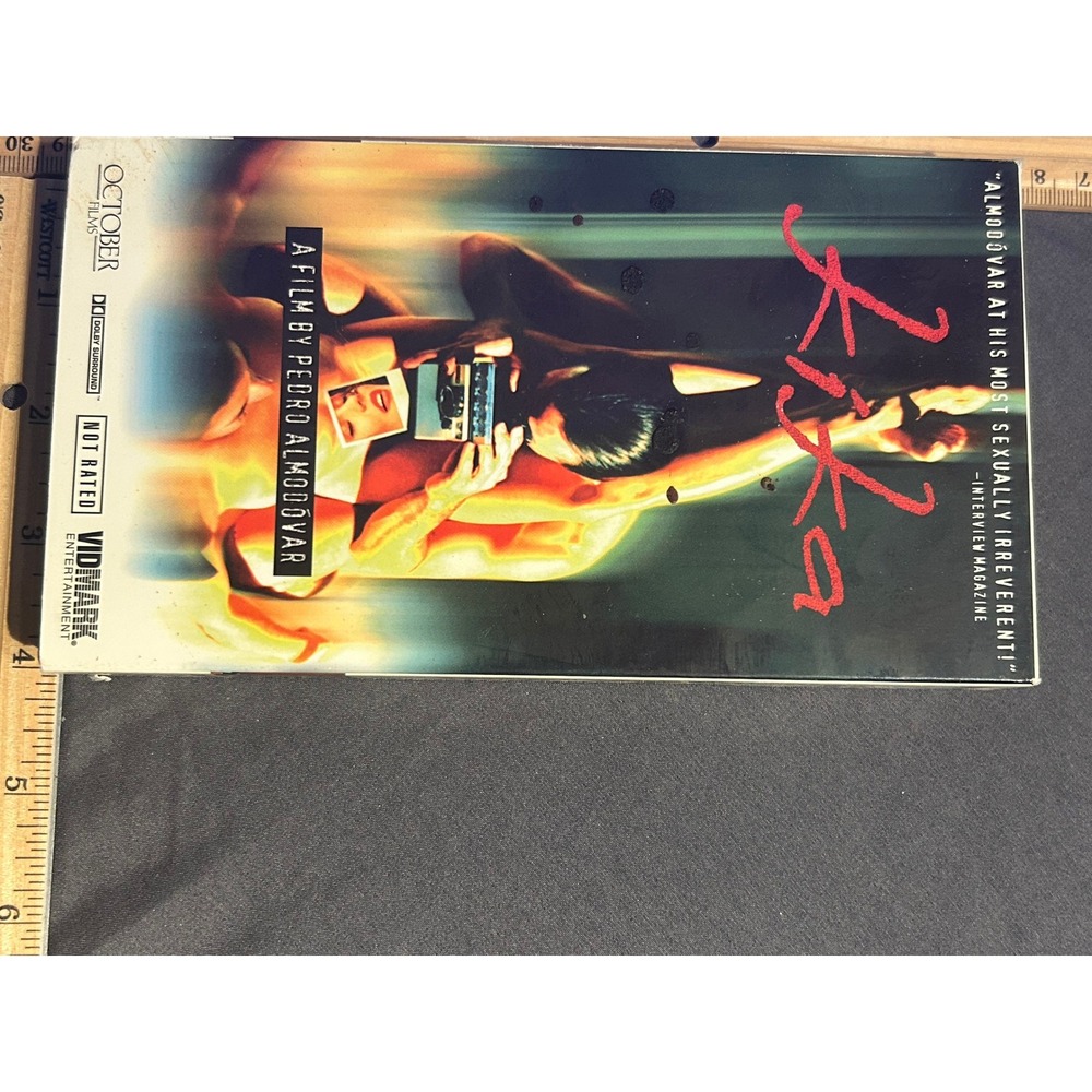 Kika VHS Movie Pedro Almodovar October‎ Films Rare Collectible